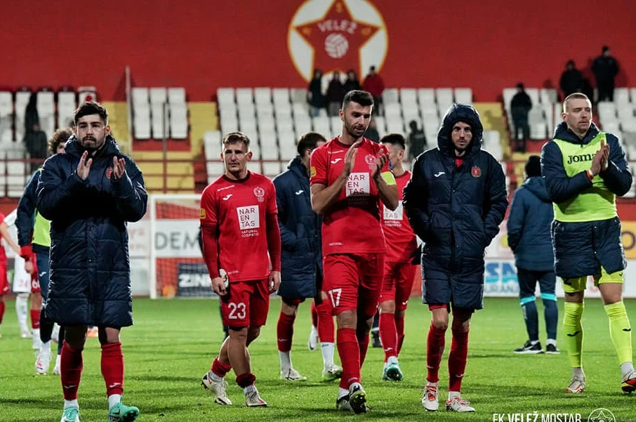 Velež okončao najbolju polusezonu nakon rata
