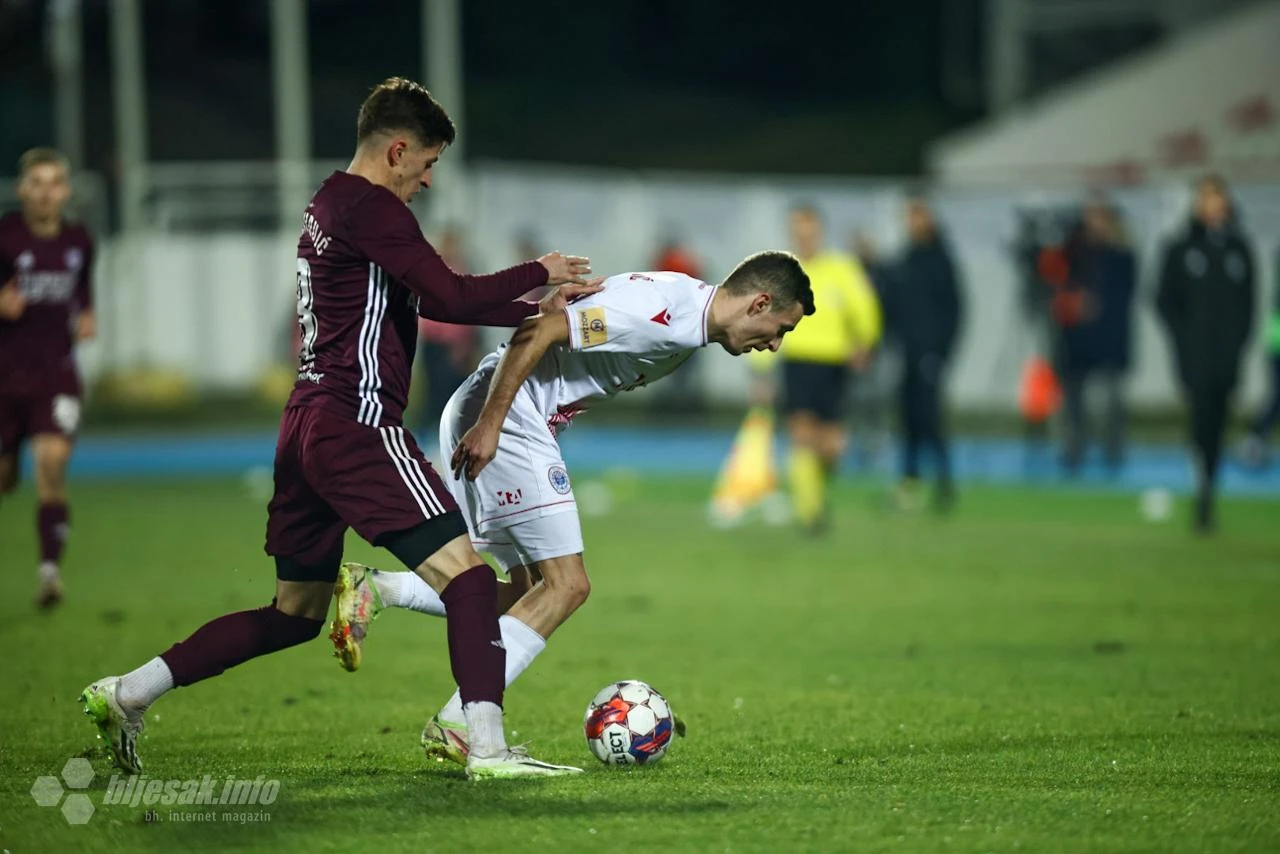 FOTO/VIDEO | Zrinjski vodi protiv Sarajeva, Bilbija promašio jedanaesterac