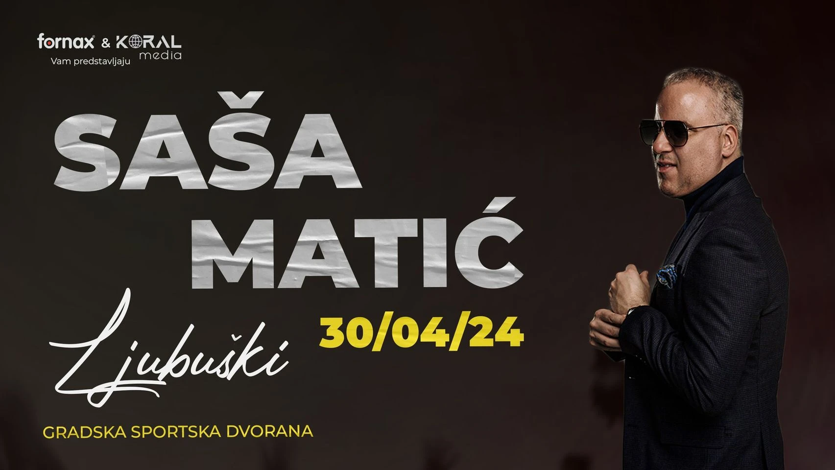 Saša Matić najavio koncert u Ljubuškom   