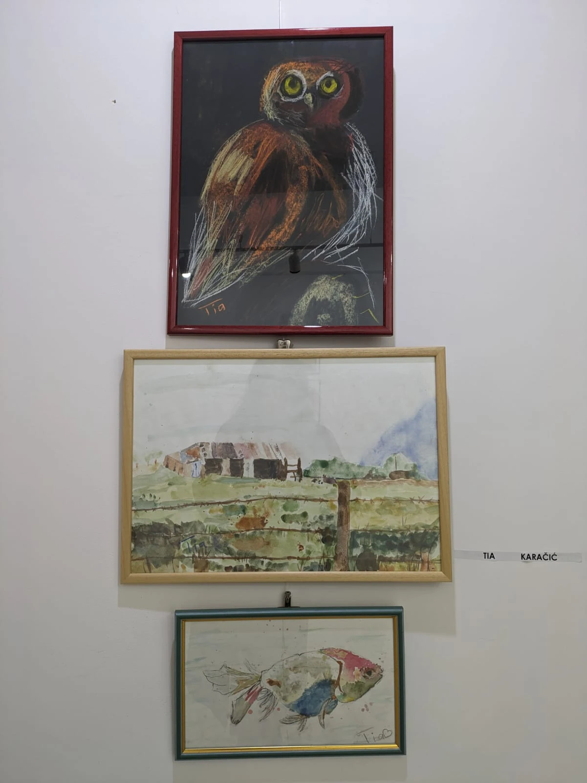 Tradicionalna izložba nakon tečaja Crtamo i slikamo