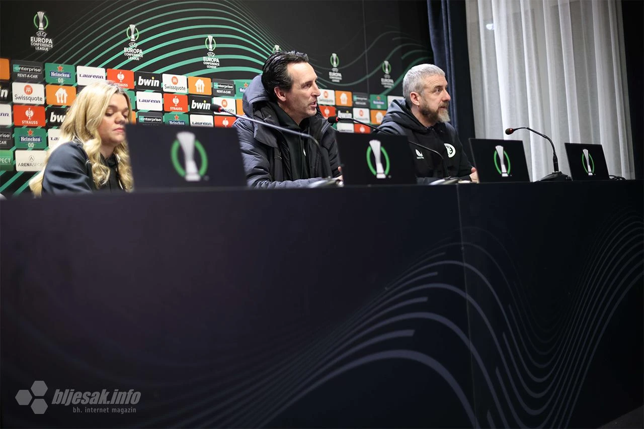 FOTO | Emery: Želimo biti prvi u skupini 