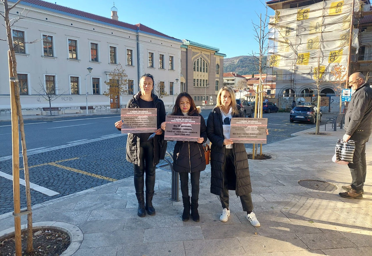 Mostar: Uličnom akcijom obilježen 8. prosinac