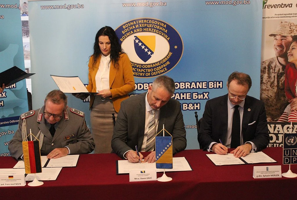 6,5 milijuna eura za OS BiH od Njemačke