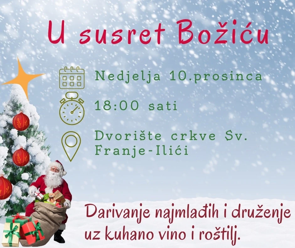 Tradicionalno adventsko druženje mladih iz Ilića u nedjelju