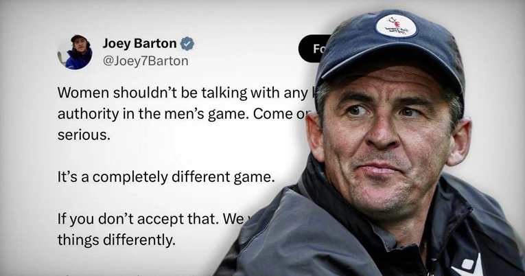 Joey Barton: Svakom muškarcu koji sluša ženske komentare treba testiranje glave