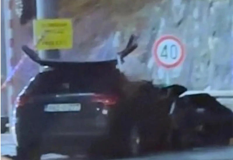 VIDEO | Dvoje ljudi smrtno stradalo u autu s bh. tablicama u tunelu Učka