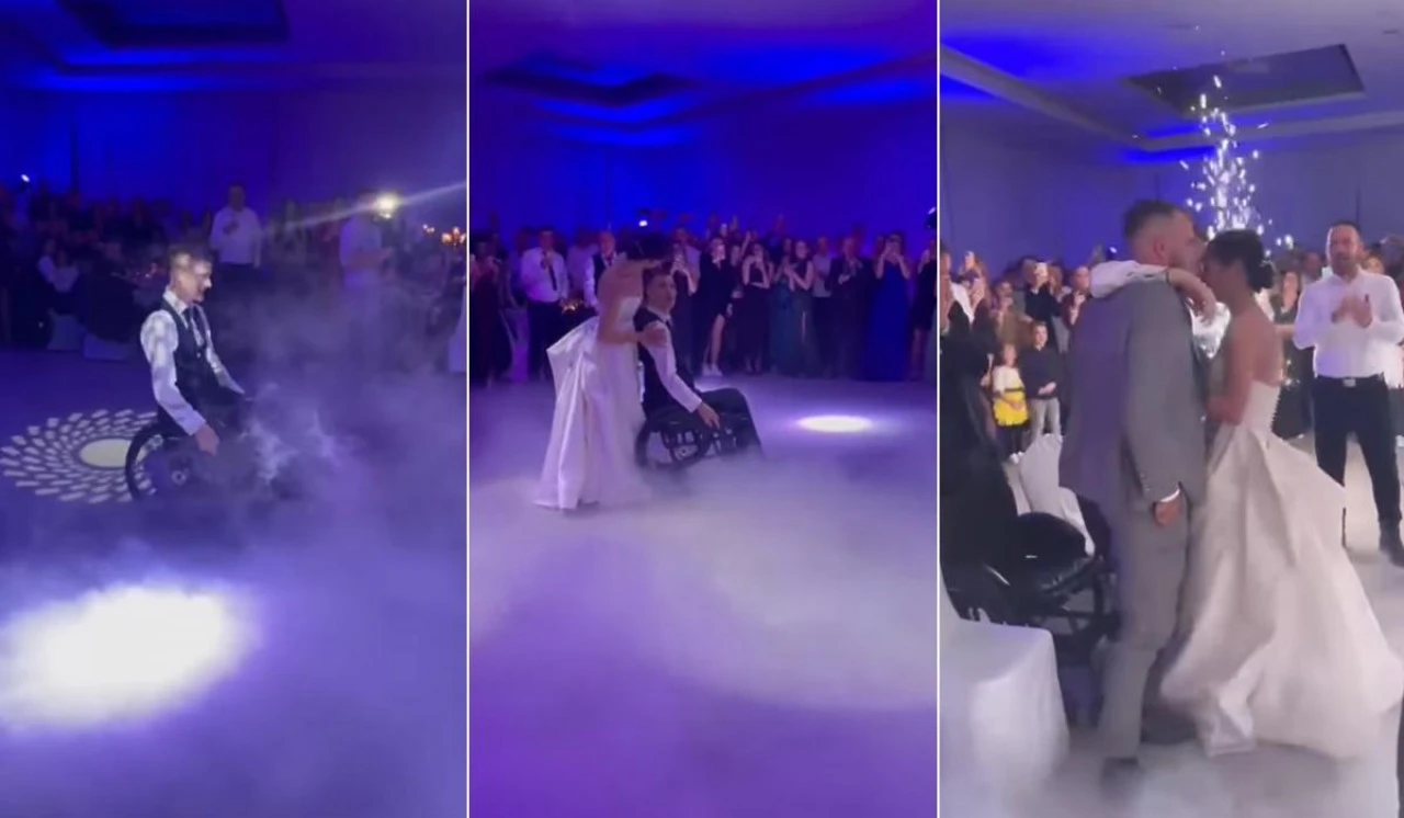VIDEO | Snimka prvog plesa u Zadru rasplakala mnoge: 'Suza suzu goni...'