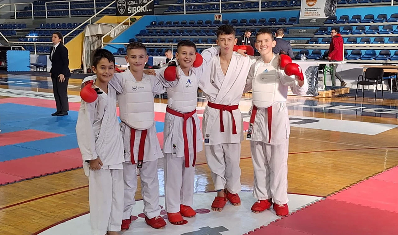 Karate klub Široki Brijeg izdominirao na Ligi Hercegovine sa čak 26 zlatnih medalja