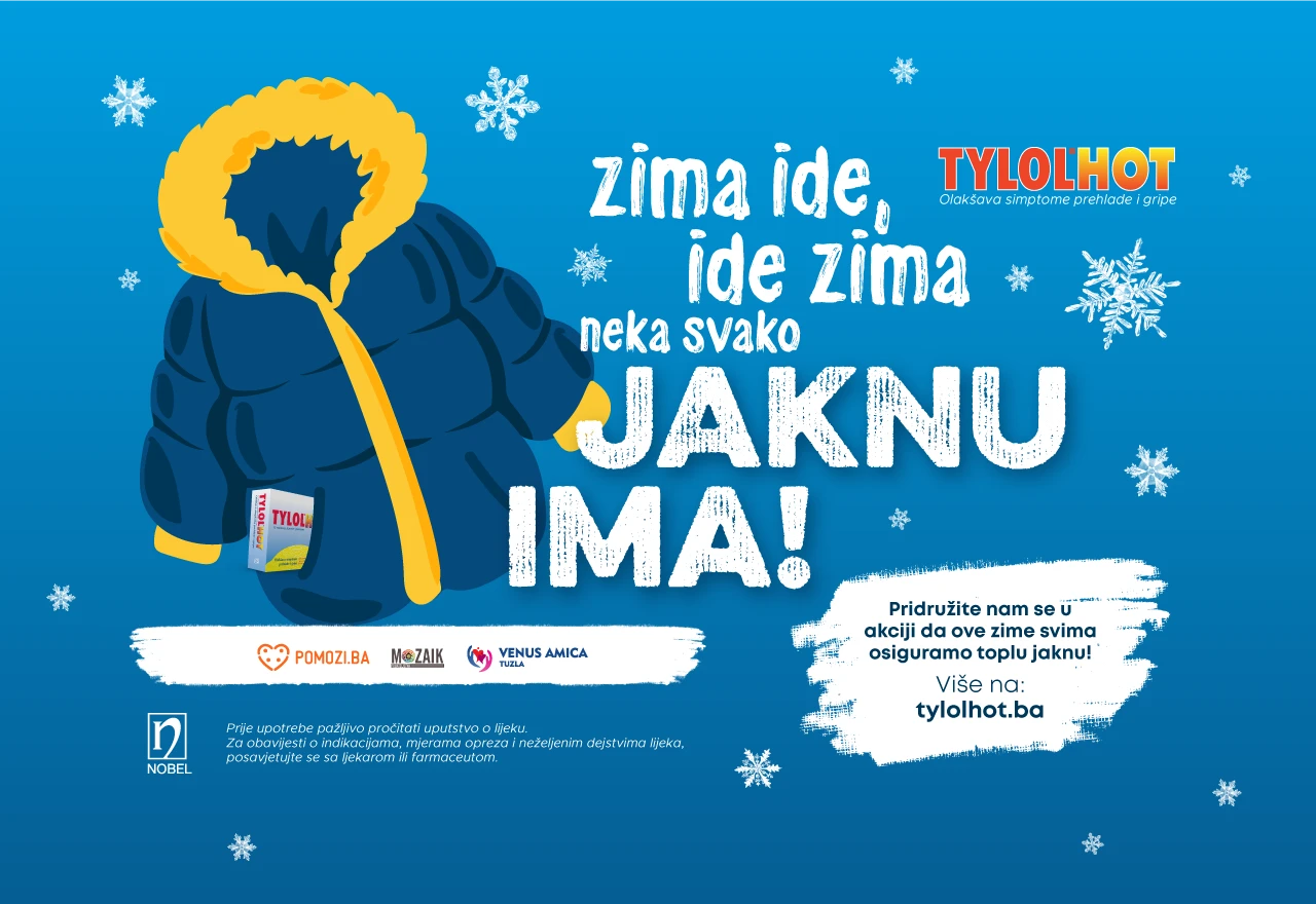 Zima ide, ide zima, neka svako jaknu ima