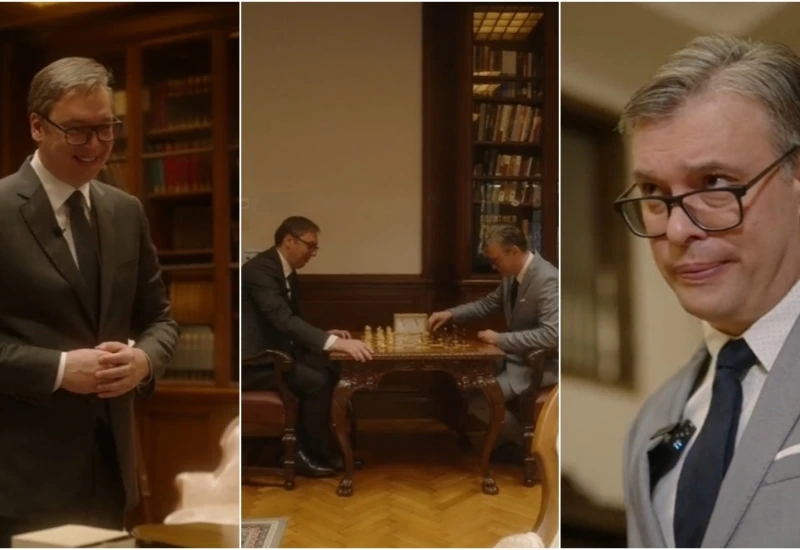 VIDEO | Šaljivi Vučić ugostio svog dvojnika 