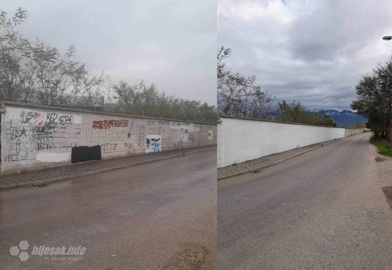 Grad prebojao zid u Vrapčićima: Hoće li ovaj put ostati bijel?