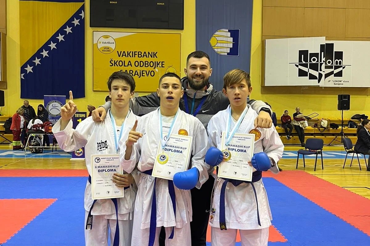 Mawashi kup - Mostarci prvi u borbama ekipno