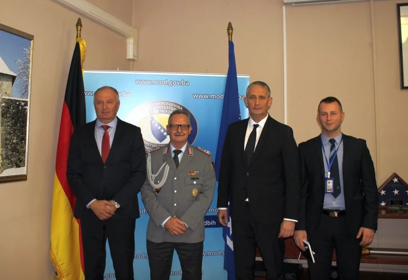 Njemačka donirala 410.000 eura za Oružane snage BiH