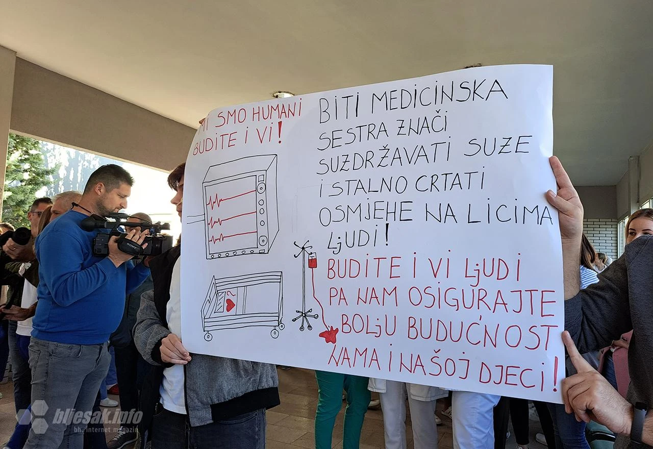 Zdravstveni radnici - Sindikat prihvatio ponudu Vlade HNŽ