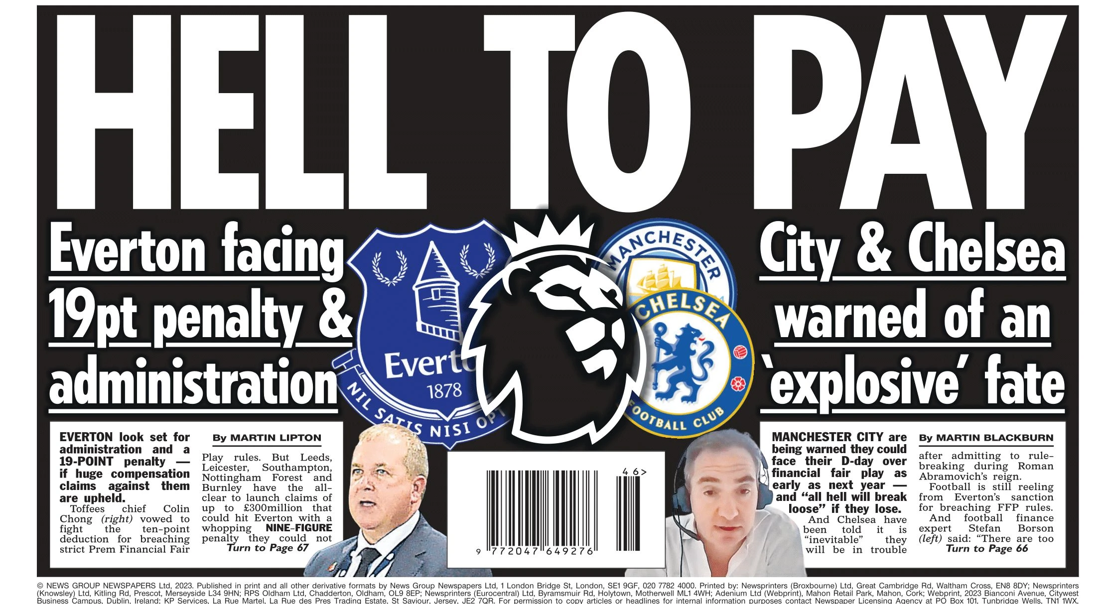 Nakon kazne Evertonu što čeka Manchester City?