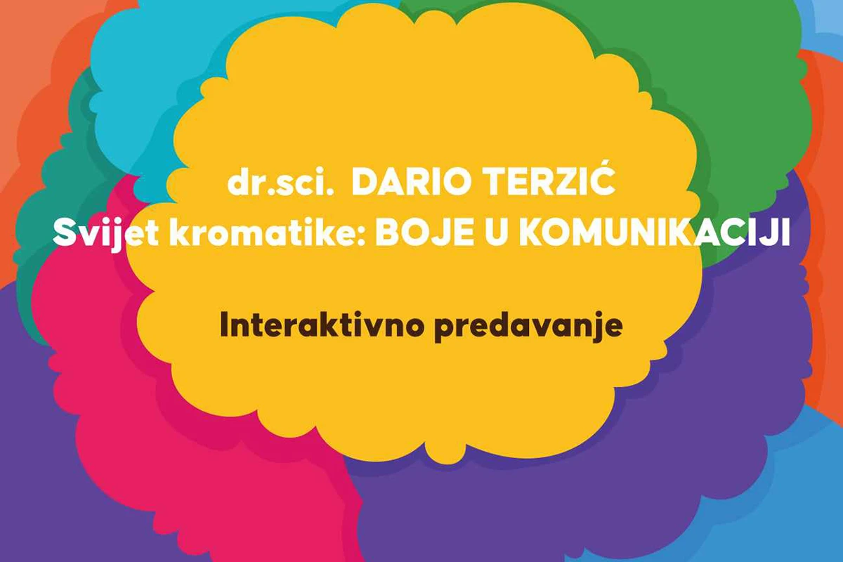 Predavanje 'Boje u komunikaciji' Darija Terzića u Centru za kulturu Mostar