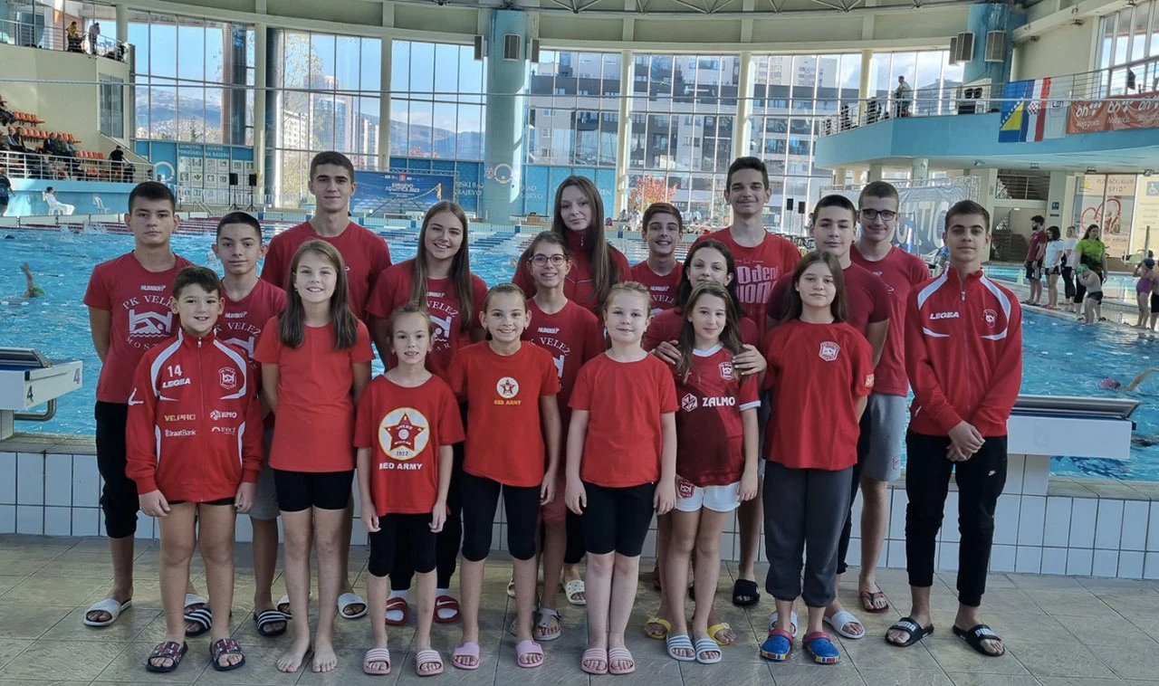 Velež osvojio 15 medalja na mitingu u Sarajevu