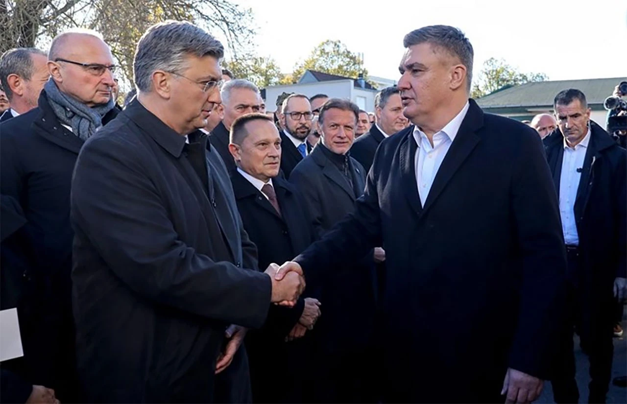 Vijest vrijedna bilježenja: Rukovali se Plenković i Milanović