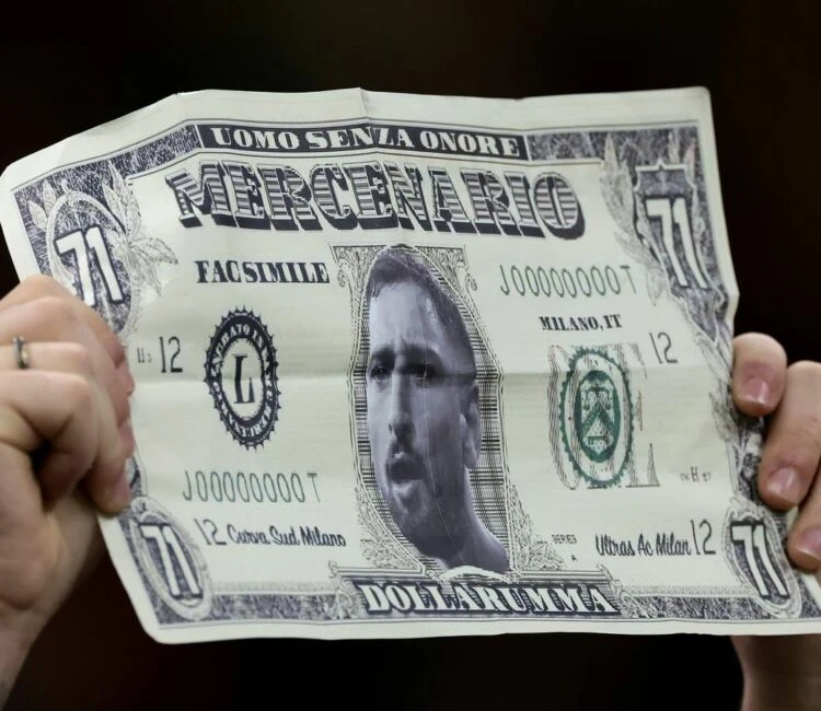 Novčanice "Dollarumma" sada imaju vrijednost: Navijači Rossonera prodaju ih na internetu