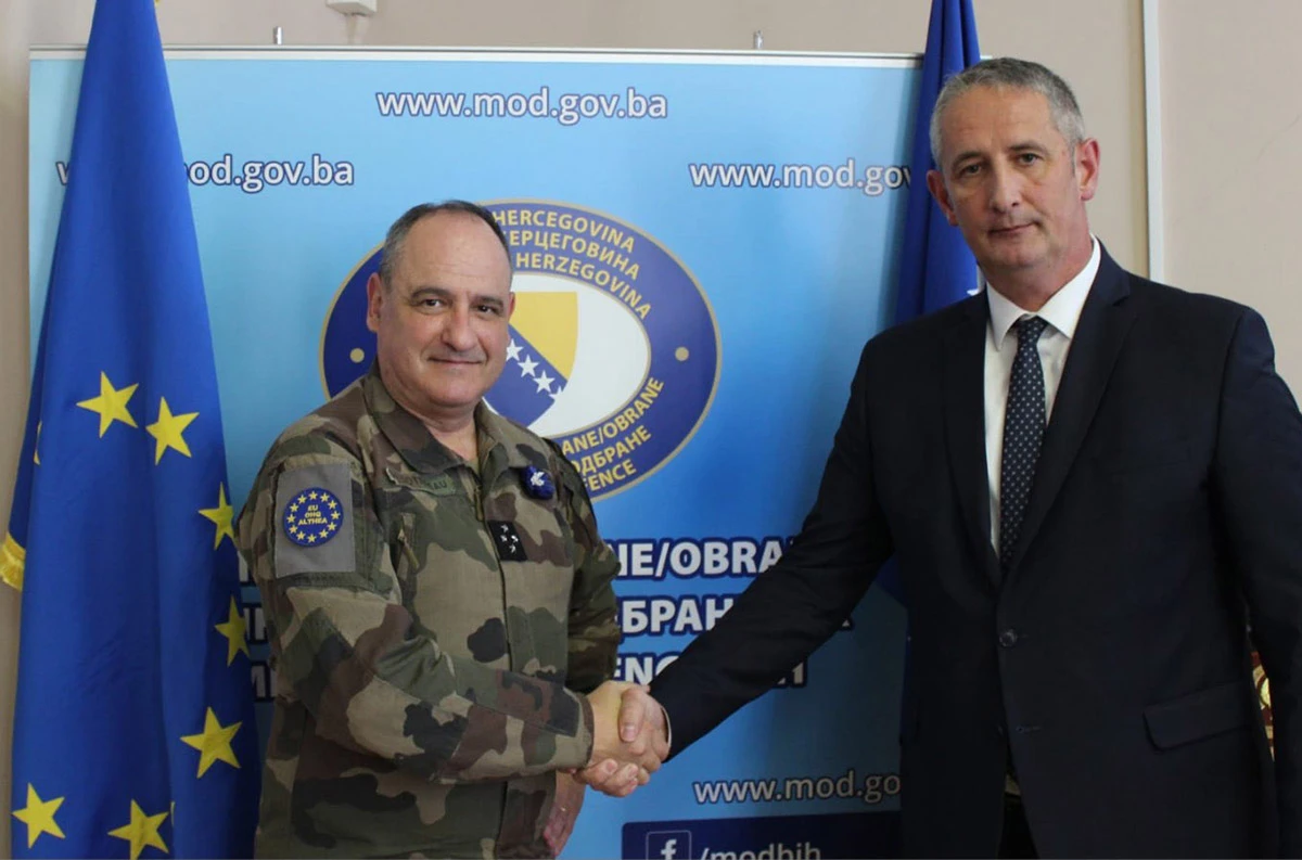Galić se sastao s generalom Cottereauom: Važno nam je povjerenje u EUFOR
