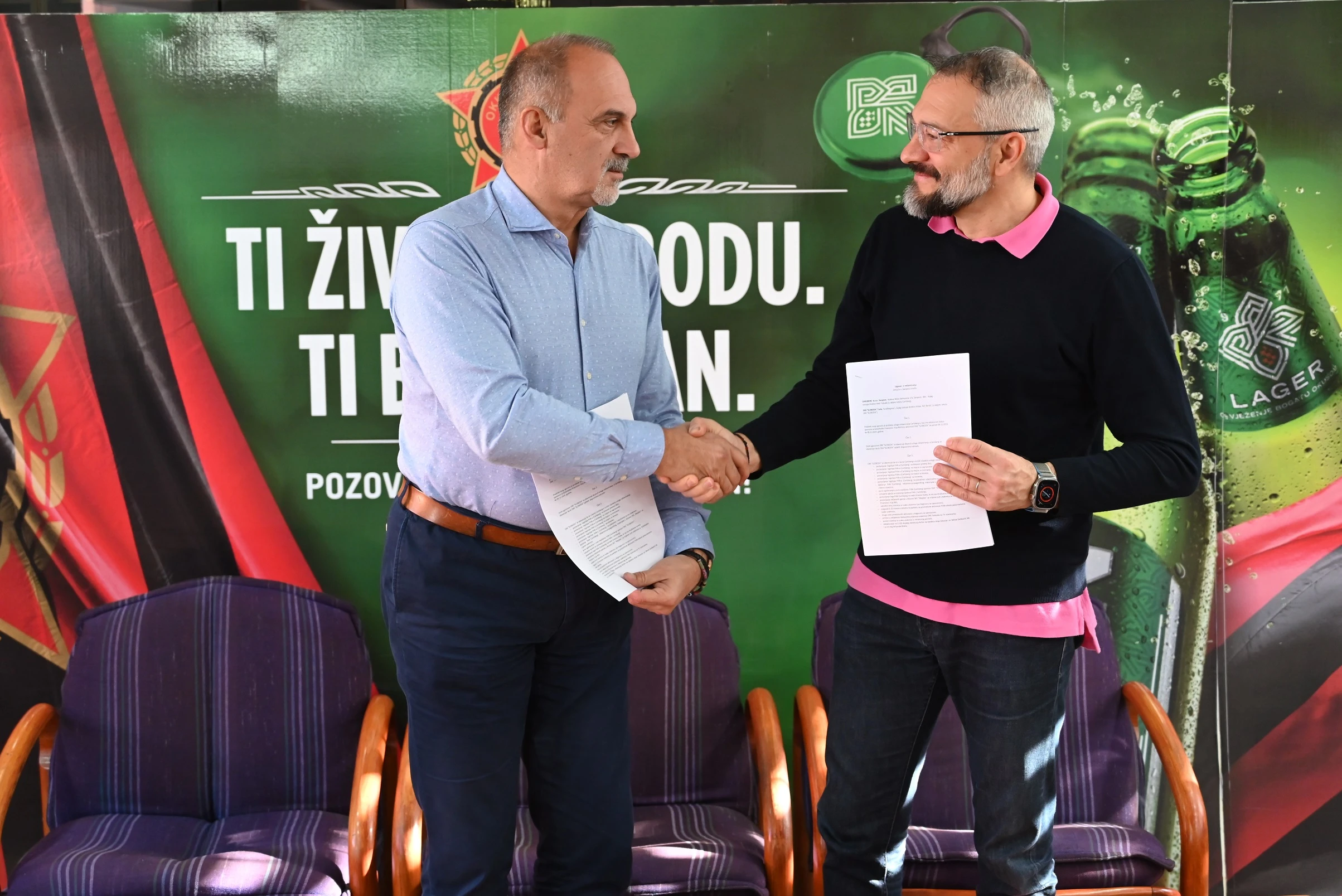 Potpisan novi sponzorski ugovor između OKK Sloboda i Carlsberg BH