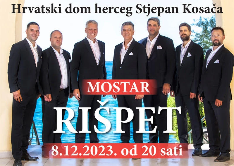 Grupa Rišpet 8. prosinca stiže u Mostar