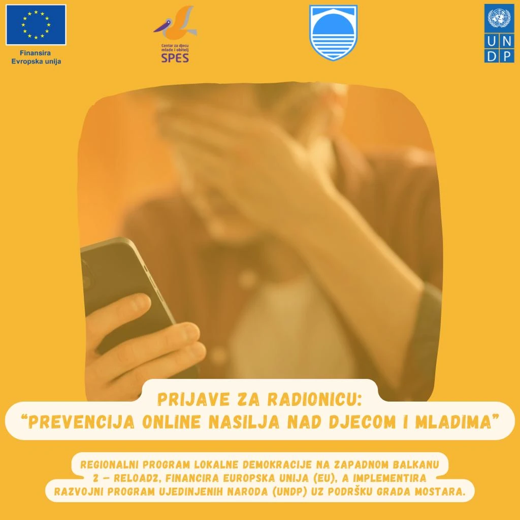 Internet nije sigurno mjesto - prijavite se za radionicu 'Prevencija online nasilja nad djecom i mladima'