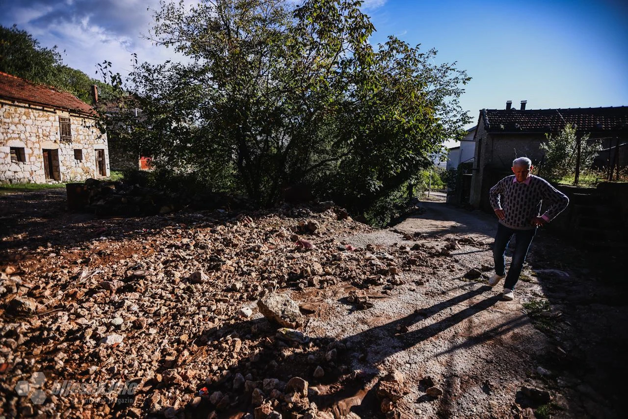 Mještani Međina ne pamte ovakvu bujicu nakon kiše. Tvrde: štetu će nadoknaditi koncesionari