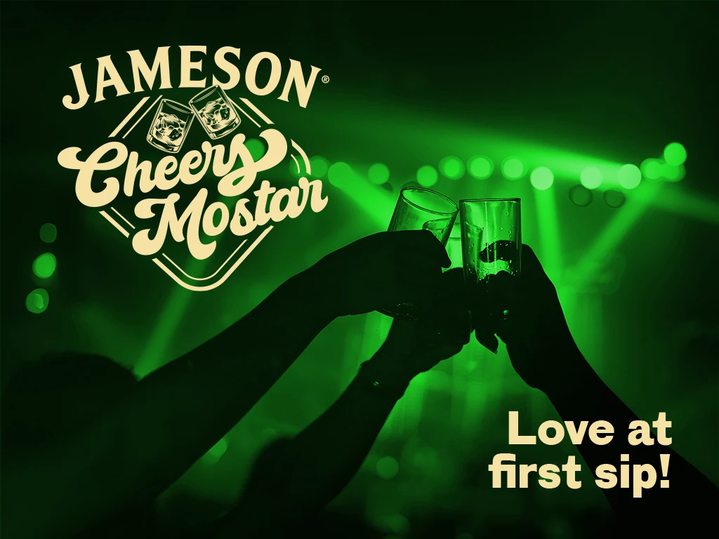 Jameson u Mostar stiže na velika vrata