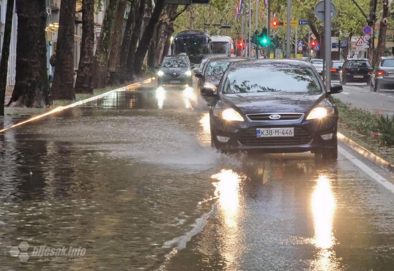 Civilna zaštita Mostar upozorava na mogućnost bujičnih poplava