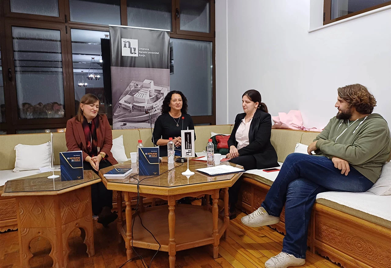 Konjic - Predstavljena knjiga 'Od revolucije do egzila -  studije i ogledi iz bosanskohercegovačke književnosti'