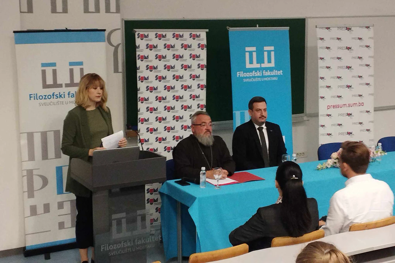 Iguman Danilo mostarskim studentima govorio o međureligijskom i međukulturalnom dijalogu 
