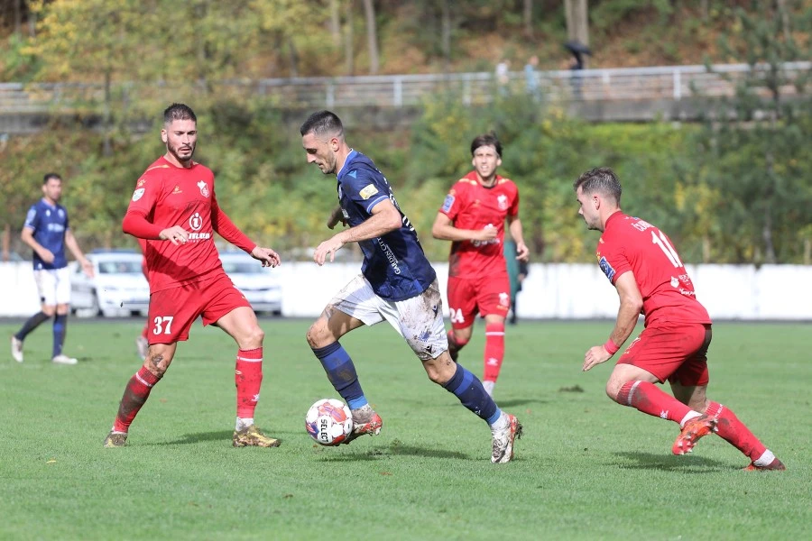 Igmanu pobjeda, Željezničar 80 minuta s igračem manje
