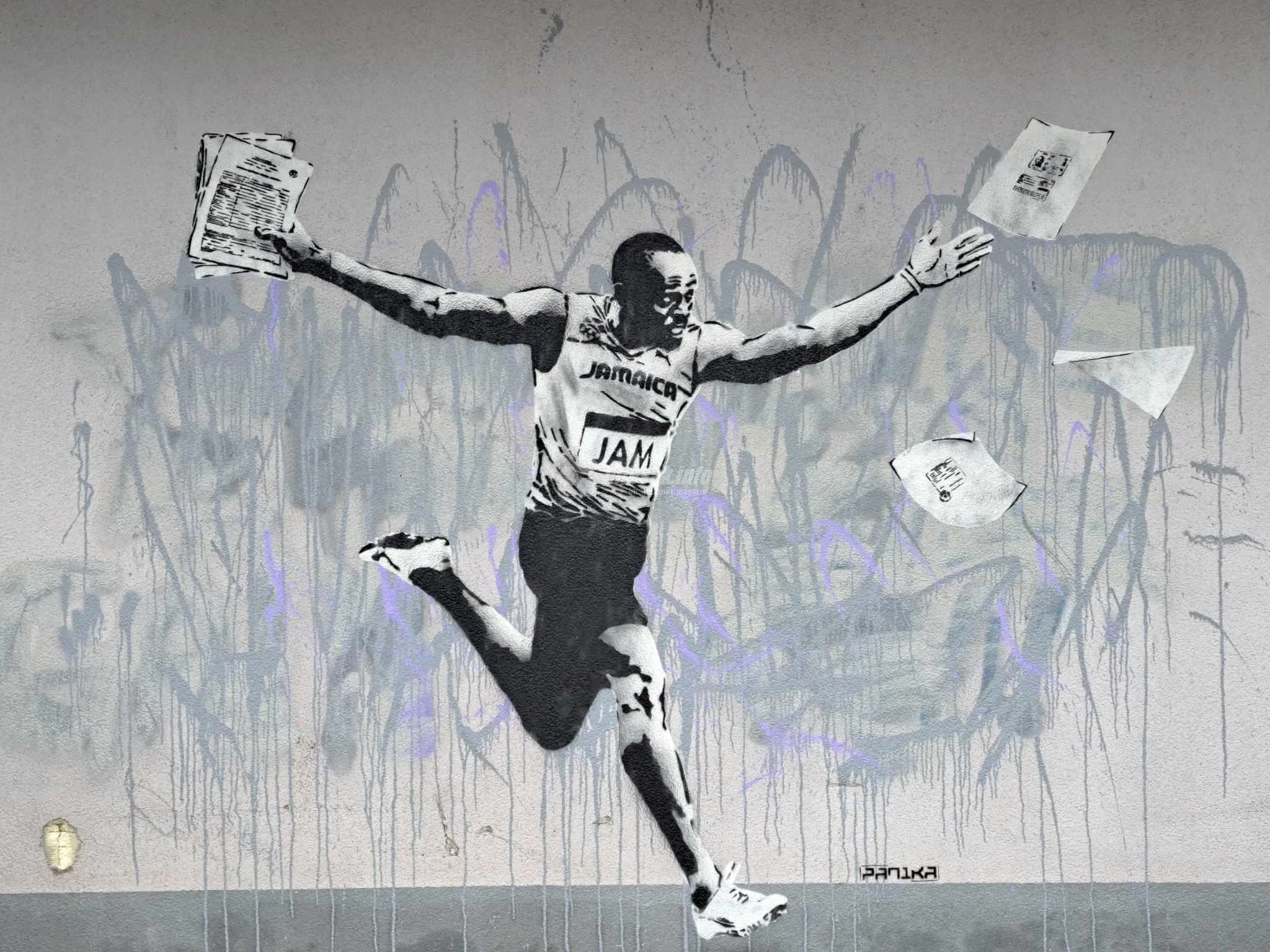 ''Gonja papire'' kao grafit u Mostaru