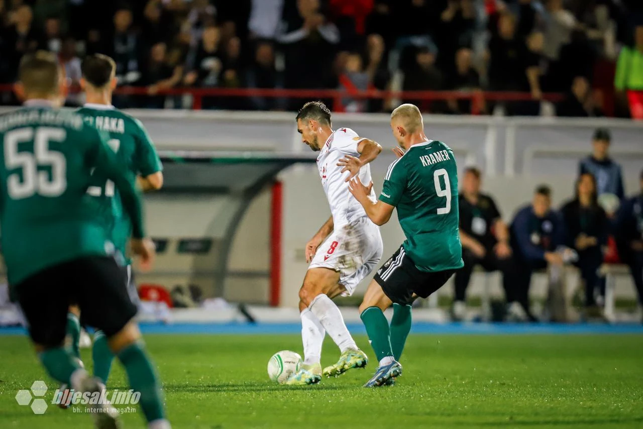 FOTO | Legia slavila u Mostaru, VAR razbjesnio domaće