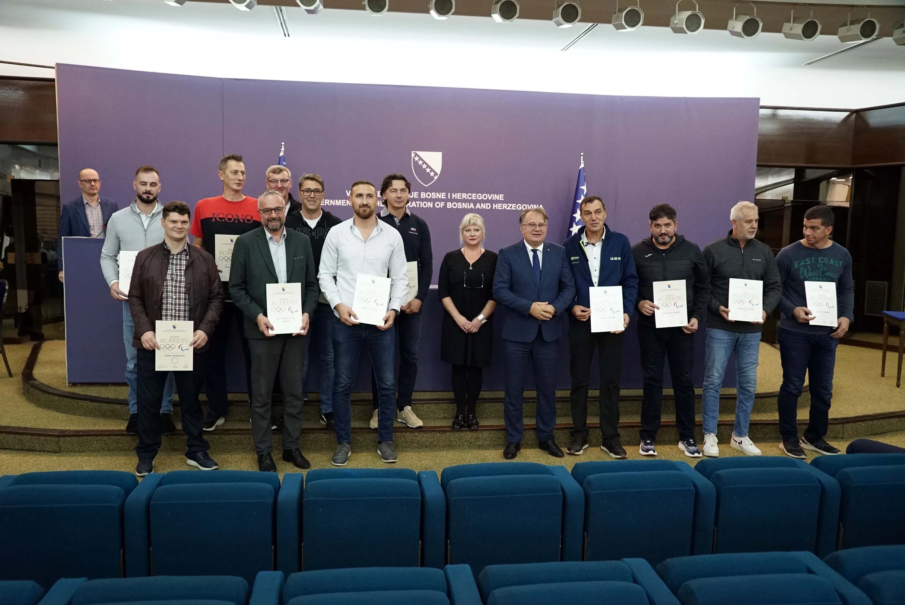 Nagrađeni najbolji sportaši - ''puno bolji ambasadori BiH od svakog političara''