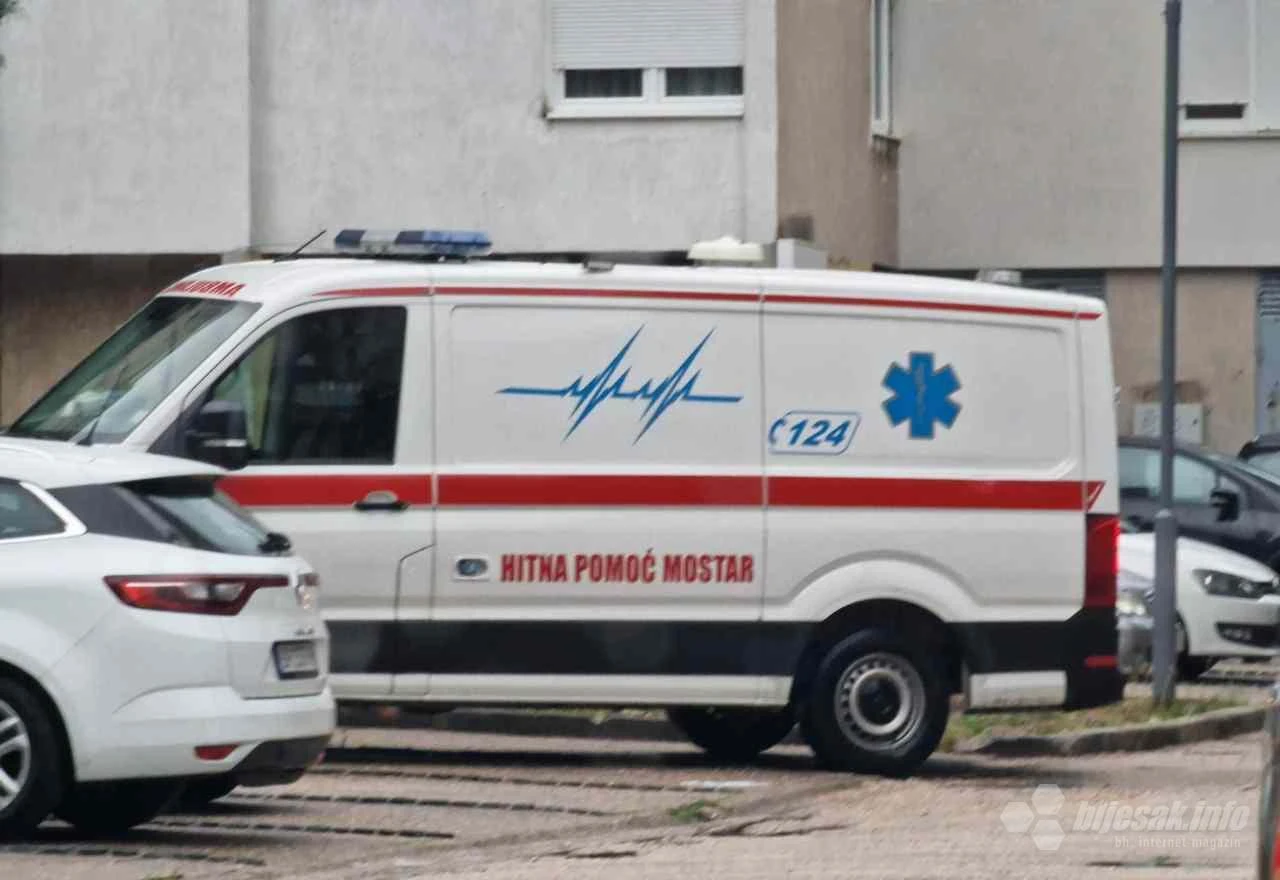 Mostar: Pješakinja zadobila teške tjelesne ozljede