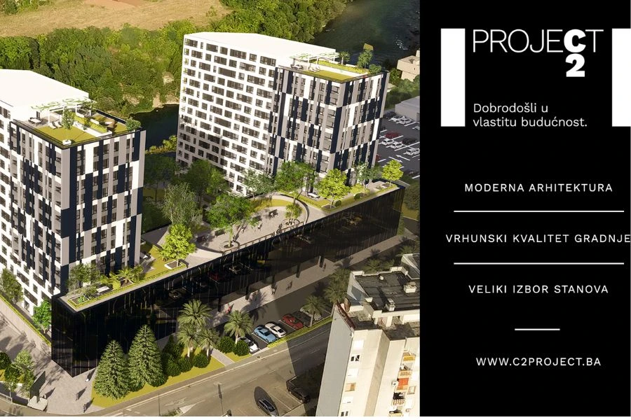 Mostar dobiva jedinstveni stambeno-poslovni kompleks ''C2 Project''