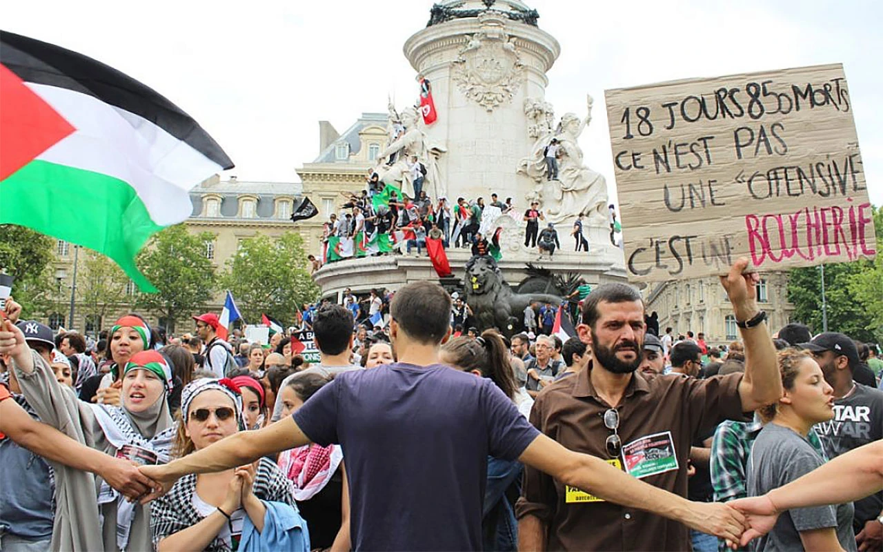 Tisuće ljudi na prosvjedu: 'Gaza, Pariz je uz tebe'