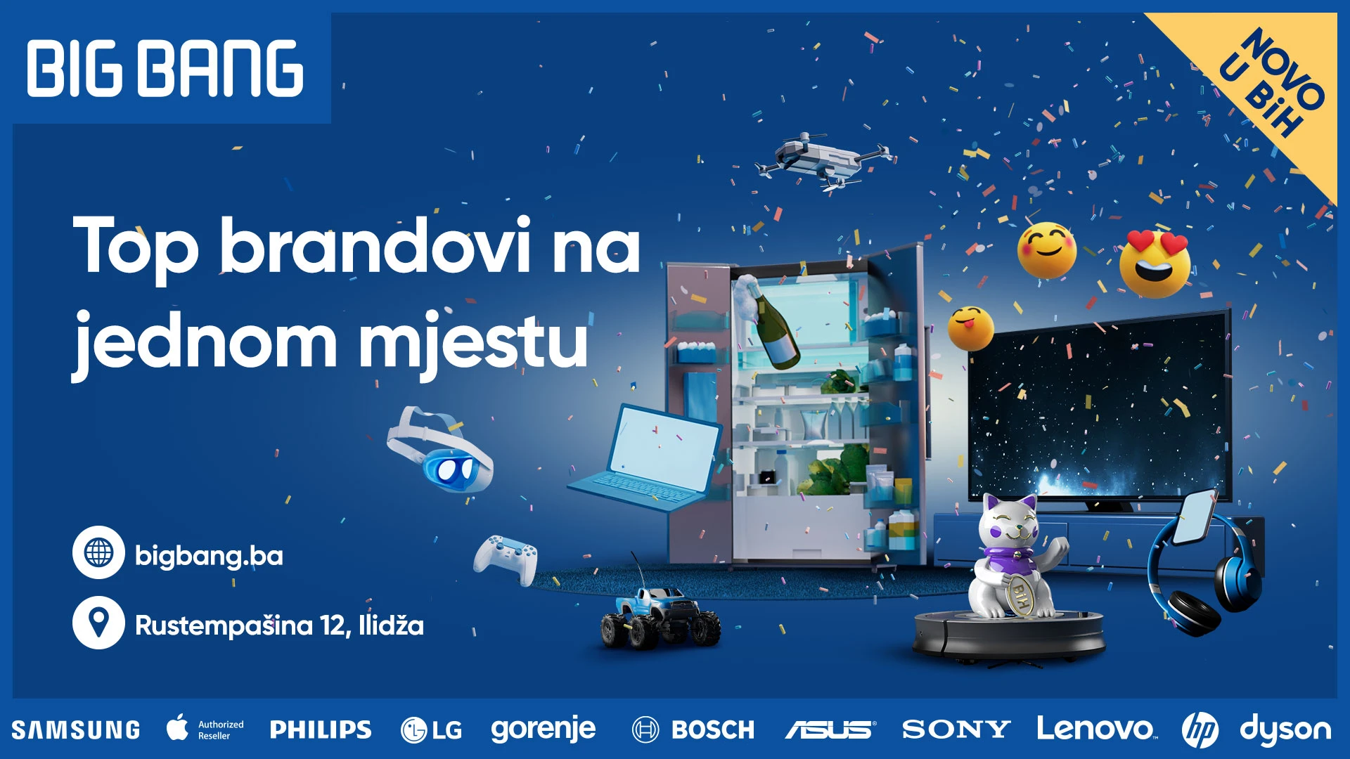 Big Bang otvara svoju prvu trgovinu u Bosni i Hercegovini