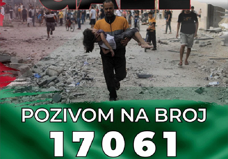''Merhamet'' pokrenuo akciju prikupljanja pomoći stanovništvu Gaze
