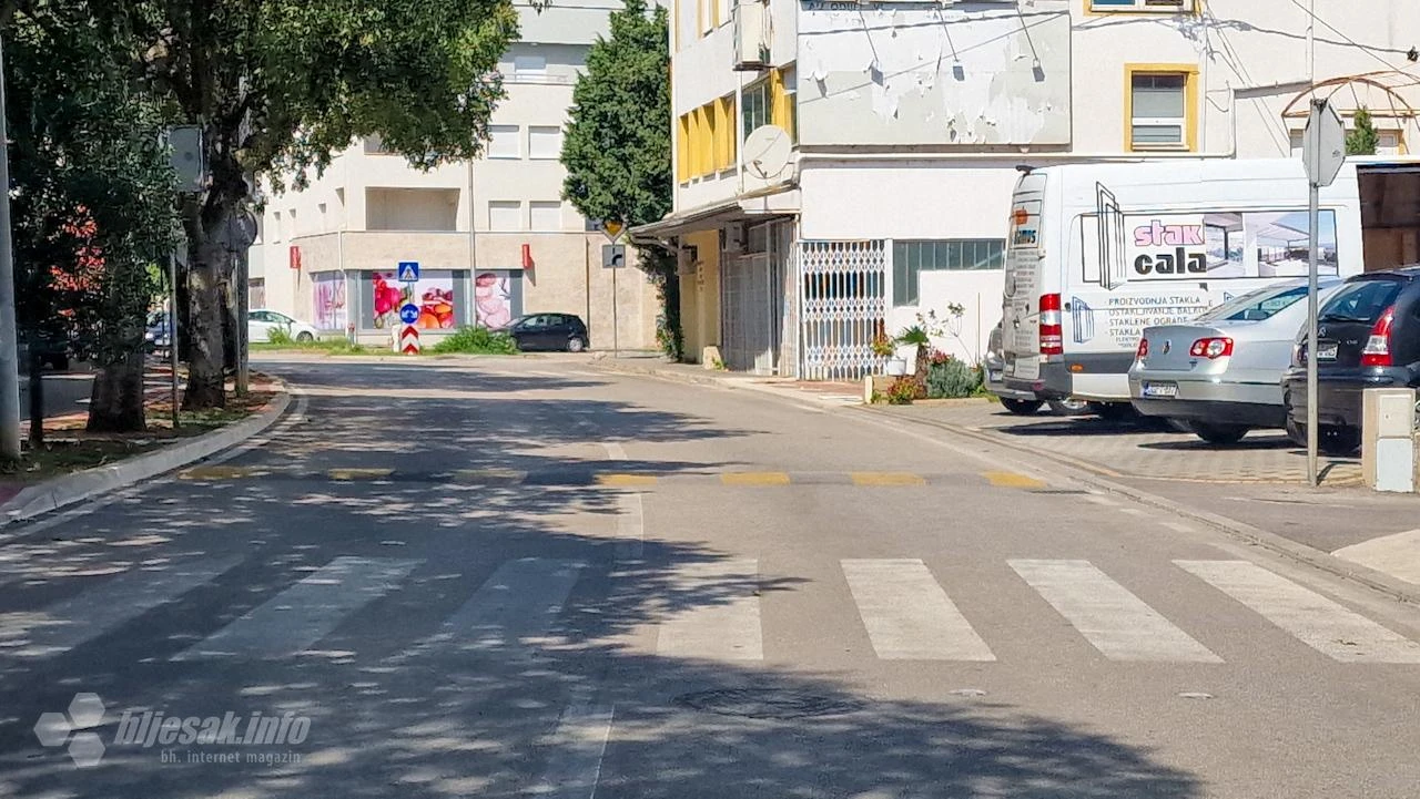 Pješački prijelazi u Mostaru - Mjerit će se je li dobro ofarbano