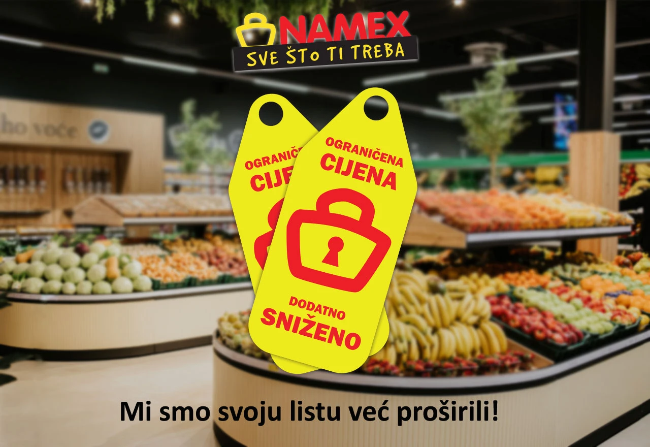 Ograničenje cijena u Namexu