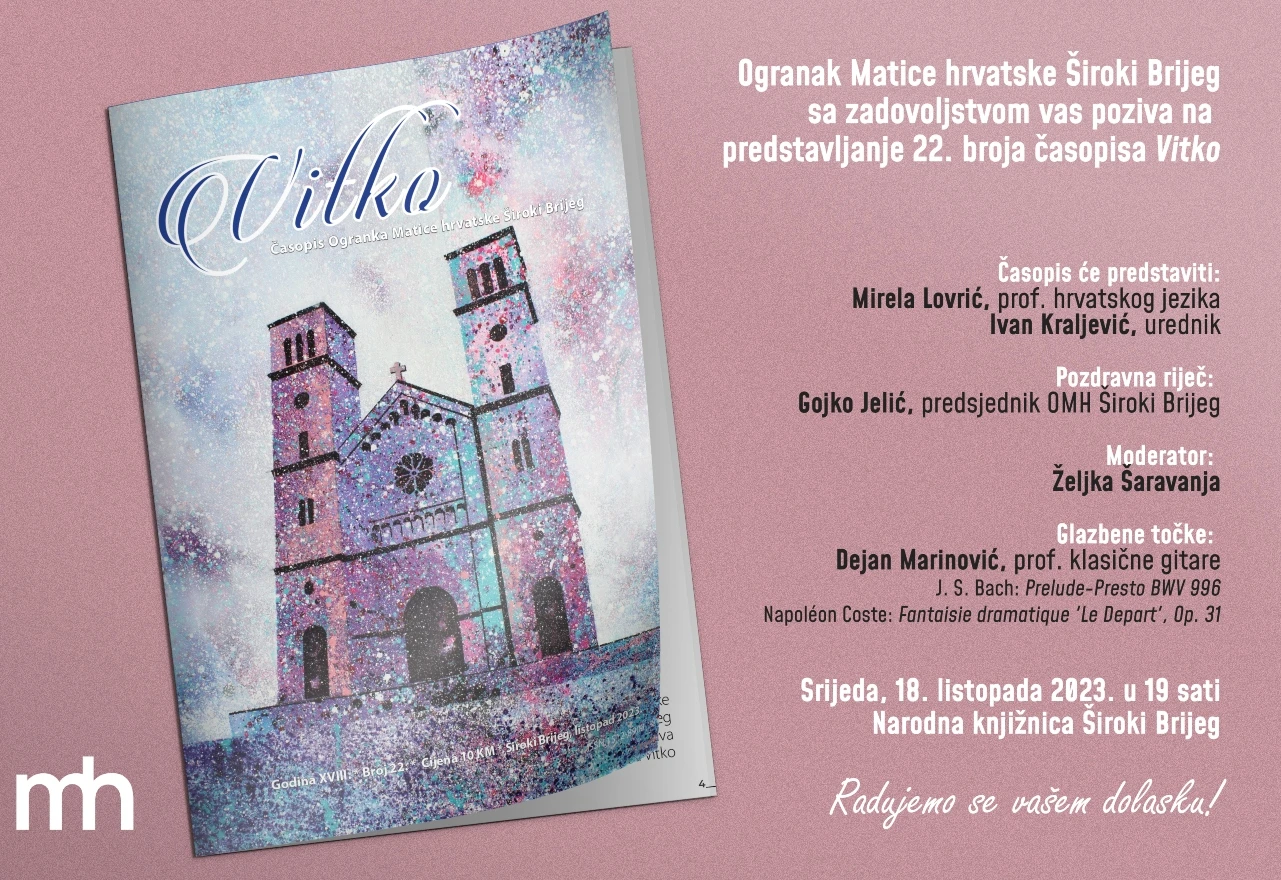 Predstavljanje 22. broja časopisa "Vitko"