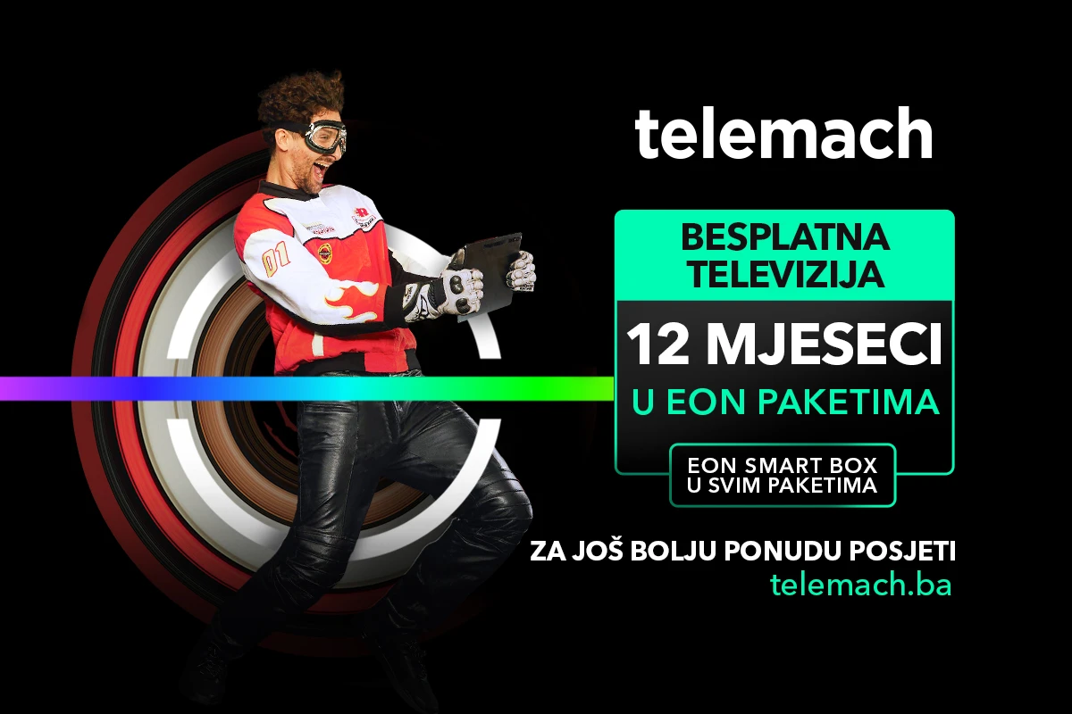 Besplatna televizija 12 mjeseci u EON paketima!