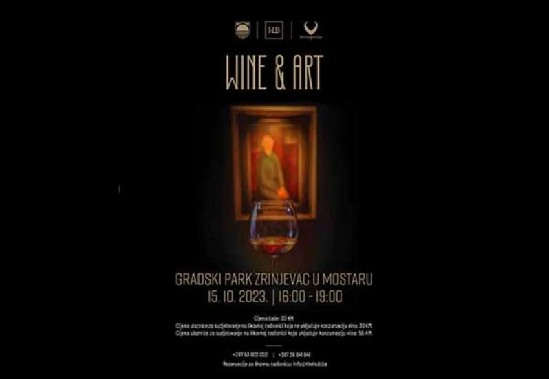Mostar: 'Wine & Art' u Zrinjevcu