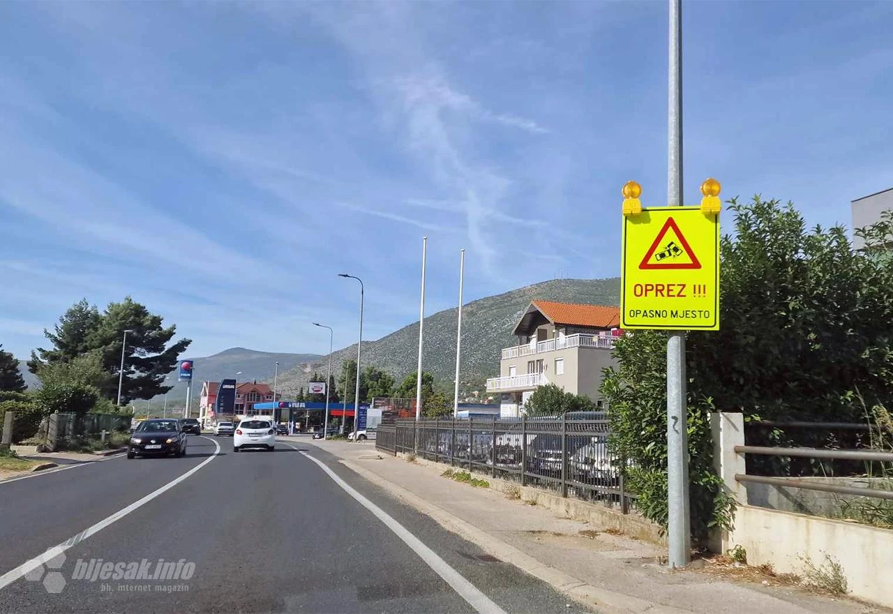 ''Opasno mjesto'' - Može li tabla riješiti problem opasnog raskrižja