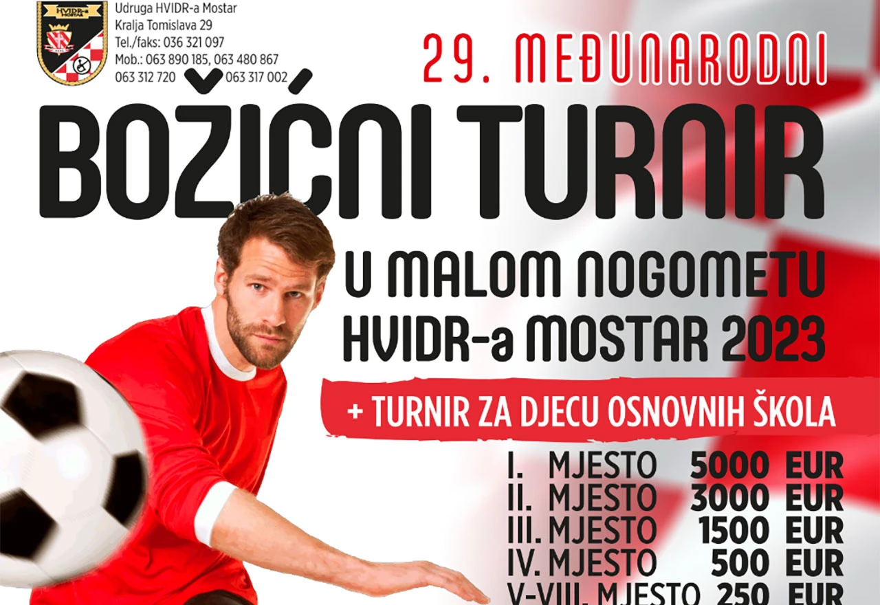 Počele prijave za tradicionalni Božićni malonogometni turnir