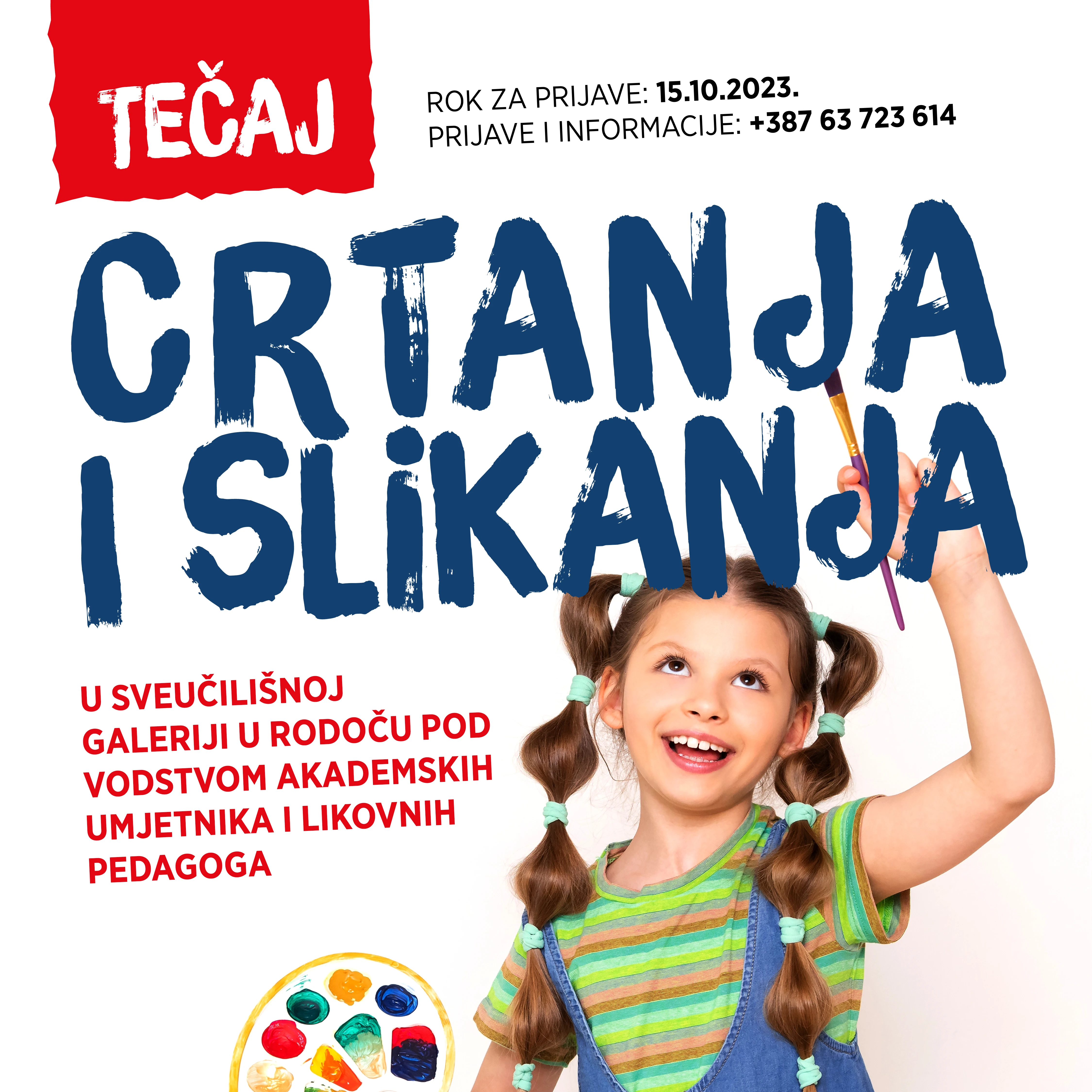 Tečaj crtanja i slikanja u Sveučilišnoj galeriji
