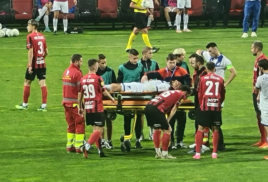 Igraču TOŠK-a slomili ruku, sudac nije dosudio ni prekršaj
